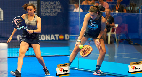 El Campeonato de España Absoluto ya tiene a las dos mejores parejas en su final femenina