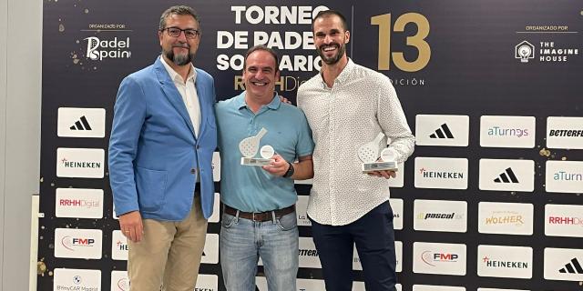 Ganadores categoría plata torneo padel rrhh digital 13 edición 2023