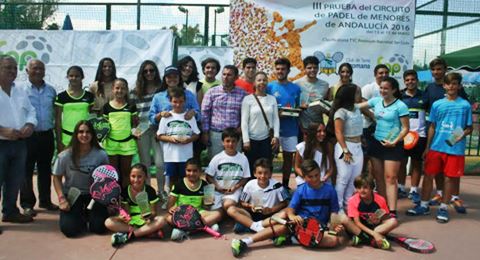 El pádel volvió a ser el gran protagonista entre los menores andaluces