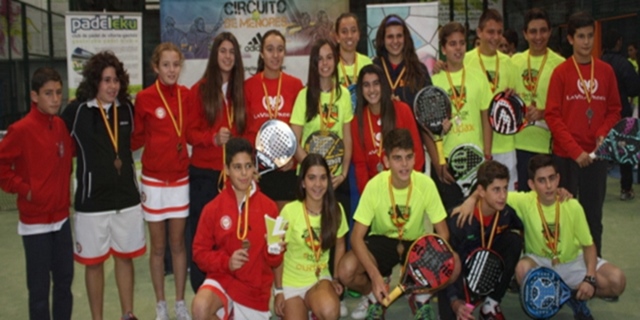 El Sharkpadel Energysur, protagonista en el Cto. España por Equipos de Menores