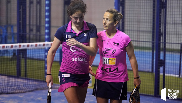  Gala León y Alicia Seijas  cuadro final Alicante