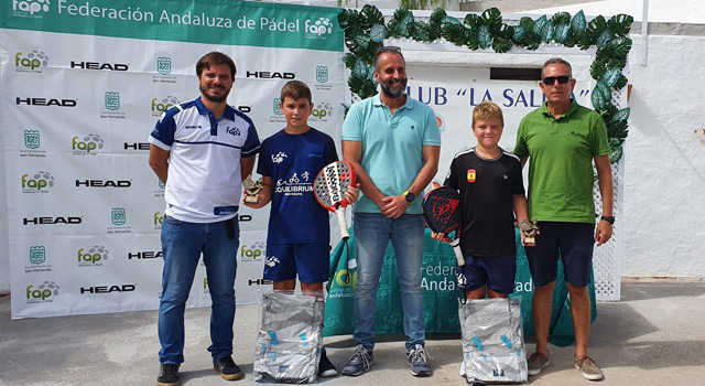 Ganadores quinta prueba circuito andalucía menores