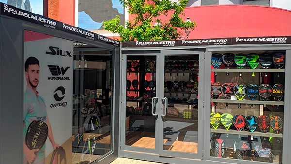 Nueva tienda padel nuestro Italia 