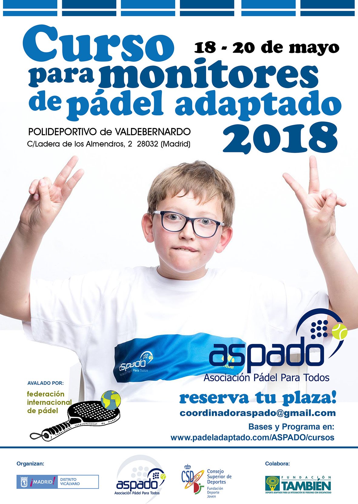 Cartel Curso Aspado mayo 2018