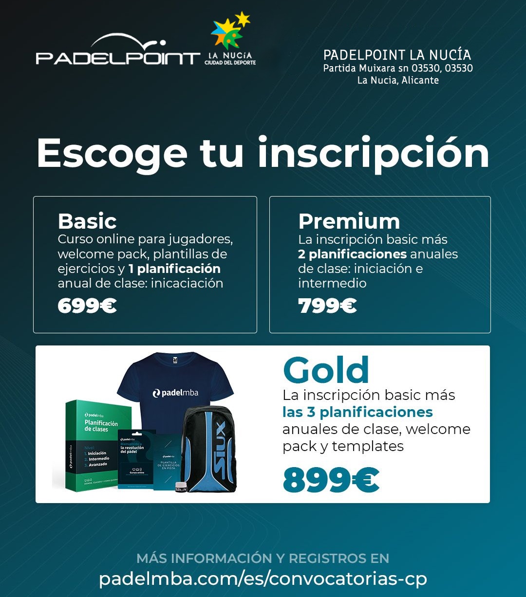 Curso certificado Padelpoint La nUcía