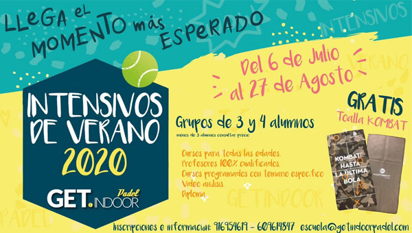 Curso intensivo Get Indoor verano