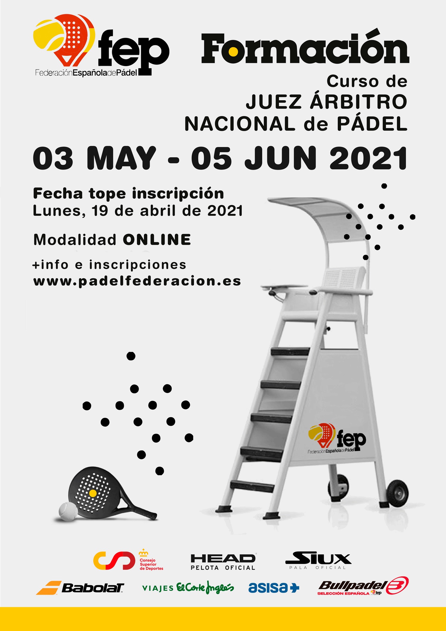 Curso juez árbitro nacional FEP