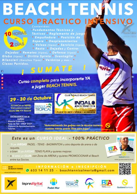 Curso Beach Tennis