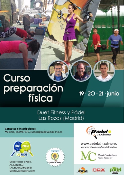 Curso de preparación física con Maxi Castellote