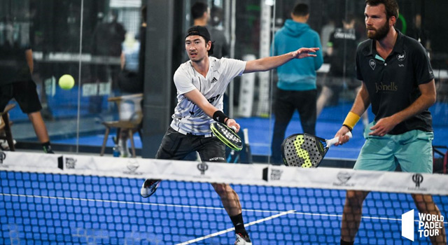 Daniel Appelgren y Viktor Stjern  pre previas DInamarca Padel Open 2022