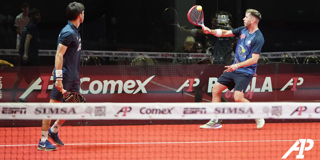 Daniel Luna y Luis Oliver segundo día cuadro final Puebla Open A1 Padel 2023