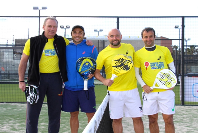 Iniciativa solidaria con Danone y el club Star's Padel