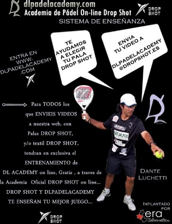 Dante Luchetti y Drop Shot estrenan academia online