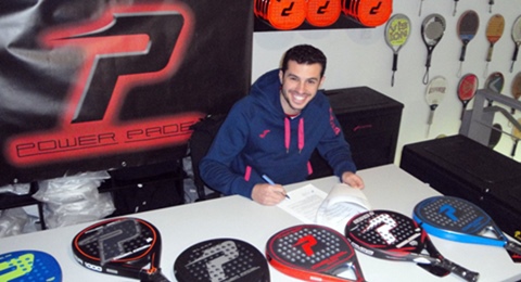 David García Campos se une a la familia de Power Padel