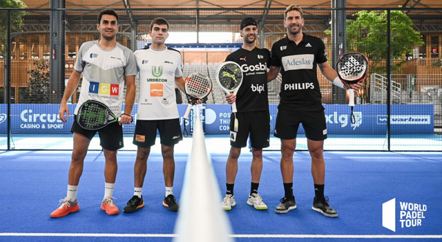 Debut Bruselas Open Momo González y Álex Ruiz 2022 