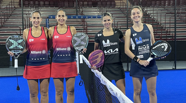 Delfi Brea y Tamara Icardo cuartos de final Malmo Open 2021