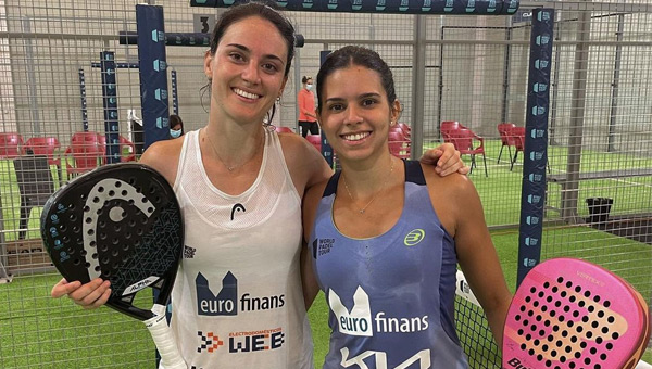 Delfina Brea y Tamara Icardo victoria octavos Cascais Master 2021