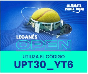 Descuento UPT torneo leganés 2024