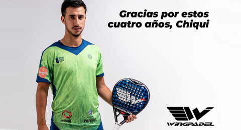 Álvaro Cepero, cuatro años con Wingpadel que llegan a su fin