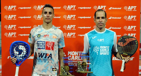 Diego Ramos ya toca la gloria en el APT Padel Tour junto a Restivo