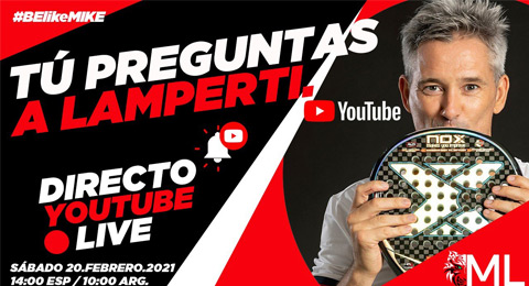 Es tu oportunidad, pregunta todo lo que quieras saber a Miguel Lamperti