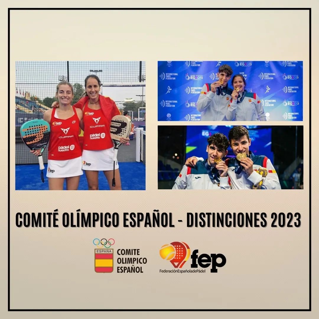 Reconocimiento COE jugadores españoles 2023