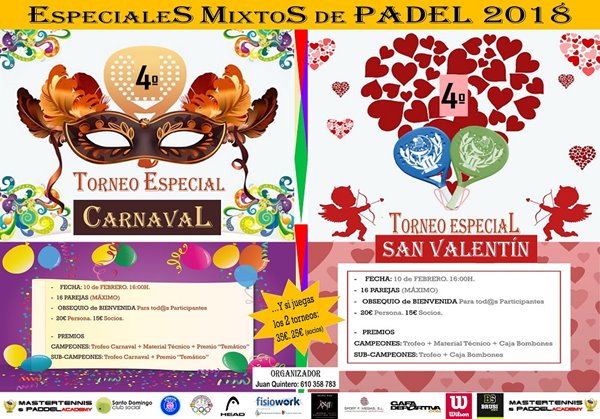 Torneo carnavales y san valentín MTP Santo Domingo