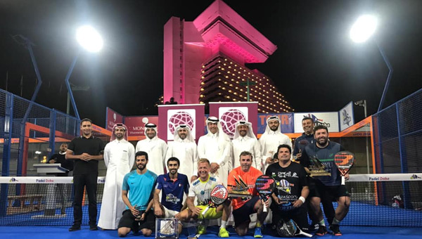 Jero Cañas final Padel Doha 2019