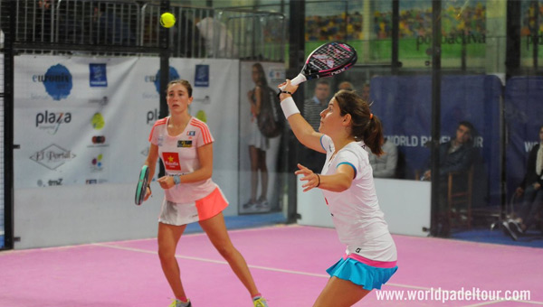 Marta Ortega y Ariana Sánchez partido octavos WPT Zaragoza 2018