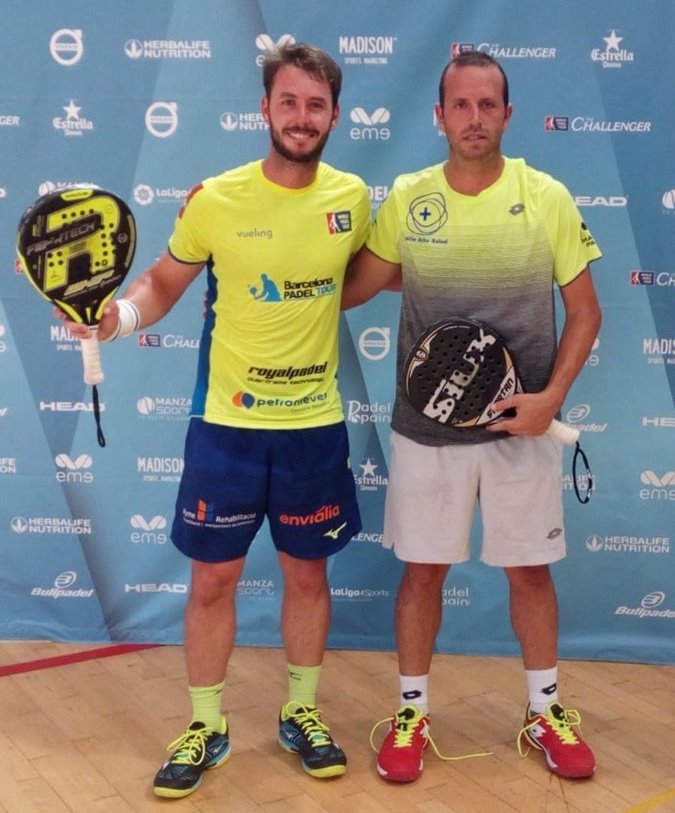 Germán Tamame y Toni Bueno victoria octavos Melilla Challenger 2018