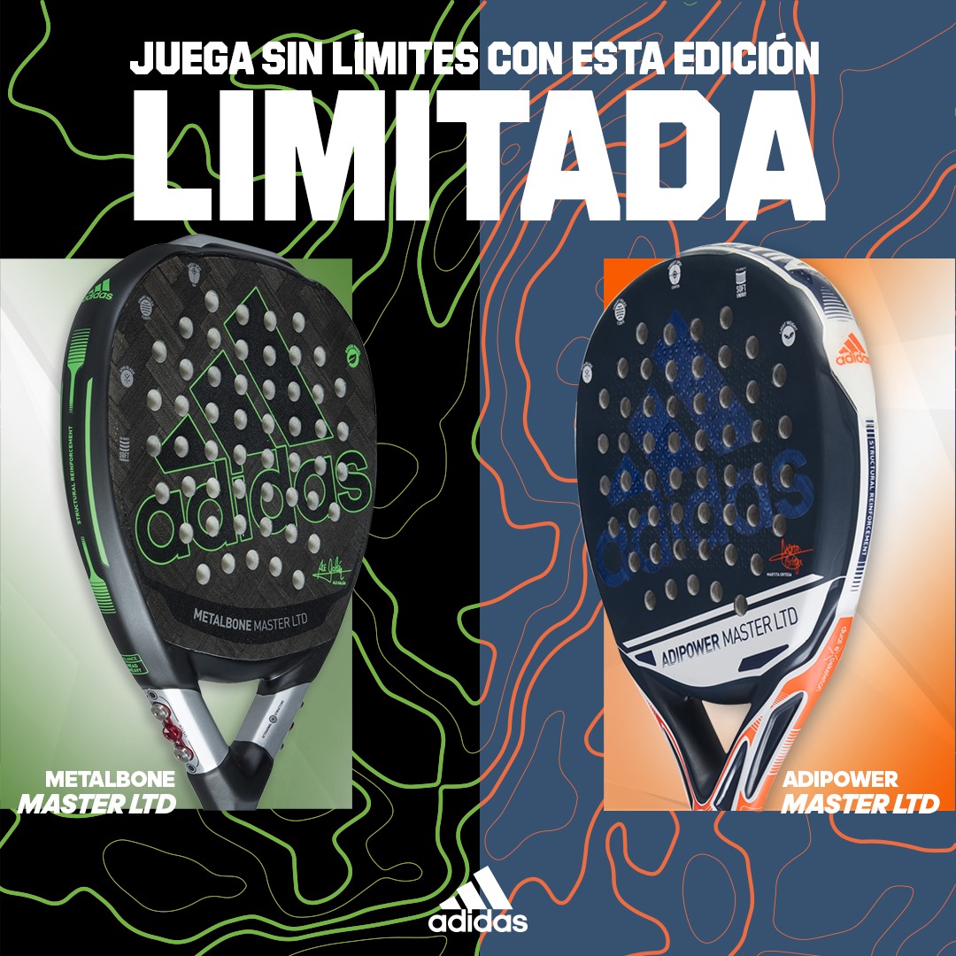 Edición limitada adidas padel 2021 palas Master