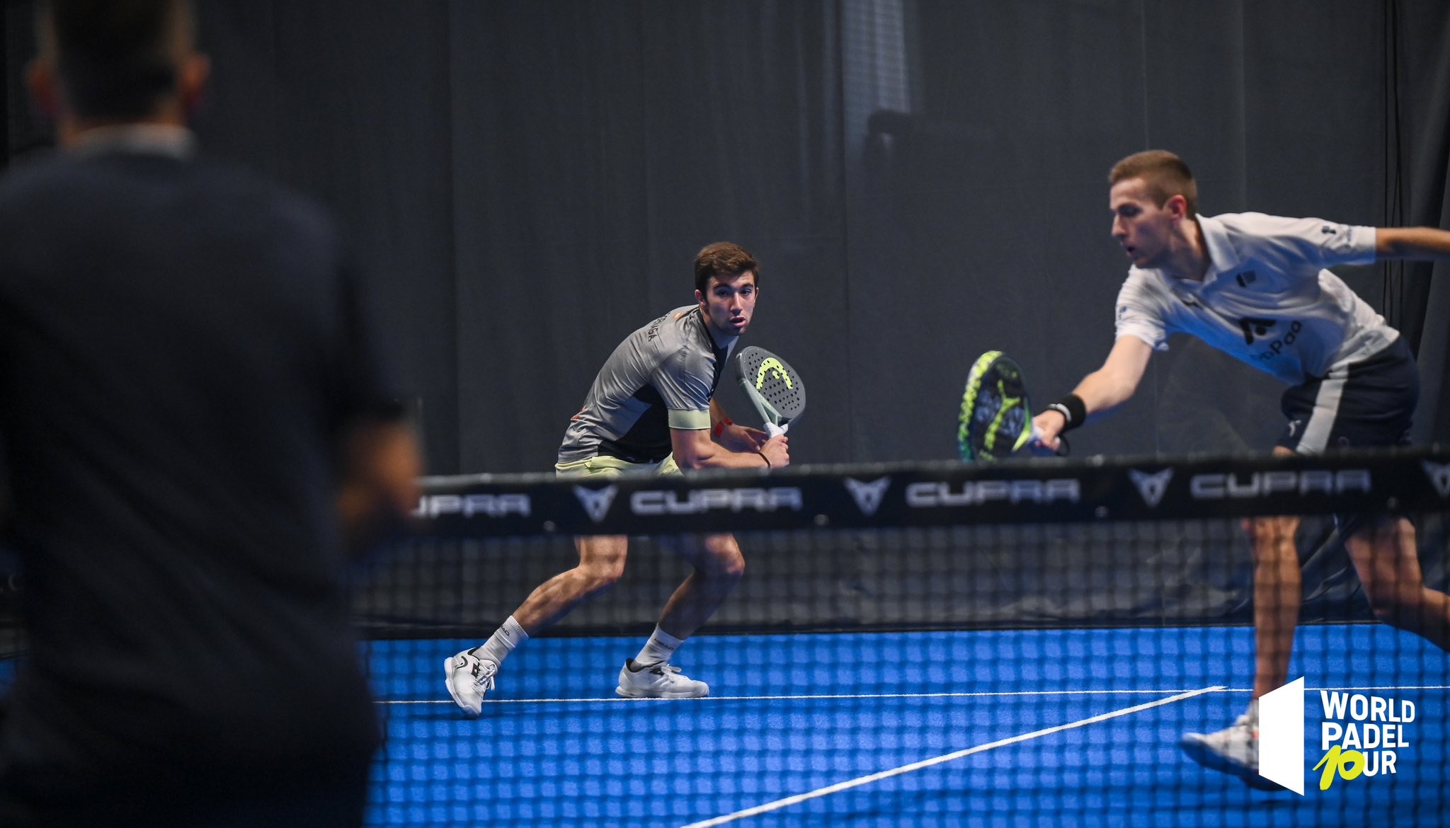 Enrique Goenaga y Marc Quílez previas Alemania Open día 2