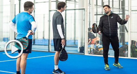 Paquito Navarro y Martín Di Nenno, entrenamiento completo pensando en pelear por títulos