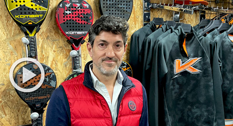 Jorge Muñoz (Kombat Padel): ''La subida de precios se debe al mayor coste de las materias primas y al deseo de seguir manteniendo la calidad de los productos''