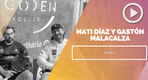 Mati Díaz y Gastón Malacalza: ''Queremos convertirnos en una academia de referencia tanto para profesionales como para amateurs, enseñar pádel y ética''