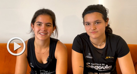 Noa Cánovas y Jimena Velasco: ''Cuando nos preguntaron sobre la posibilidad de llevarnos el torneo, jamás lo pensamos''