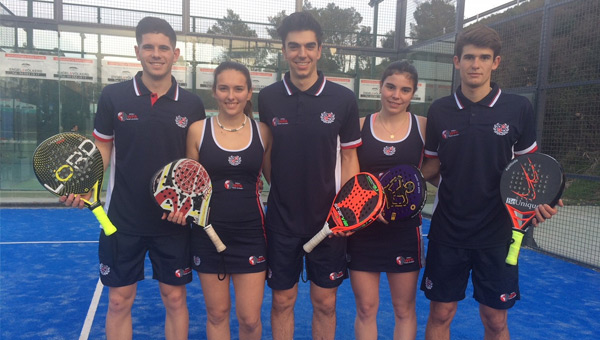 Alumnos de la World Padel Academy