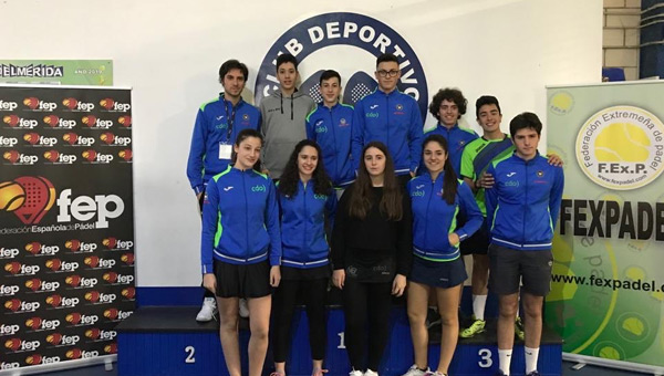 Equipo participante Cto España Cadetes 2019 Mérida