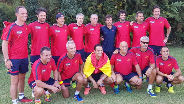 Equipo masculino españa mundial veteranos 2018