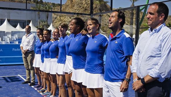 Equipo francés femenino final Cto. Europa Marbella