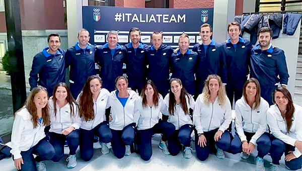 Presentación Europeo Pádel Roma Equipo Italiano