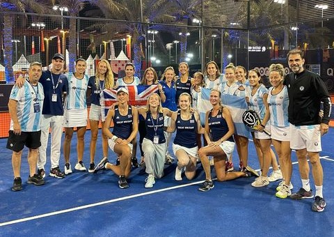 Equipo femenino Argentina tercer día Mundial Qatar