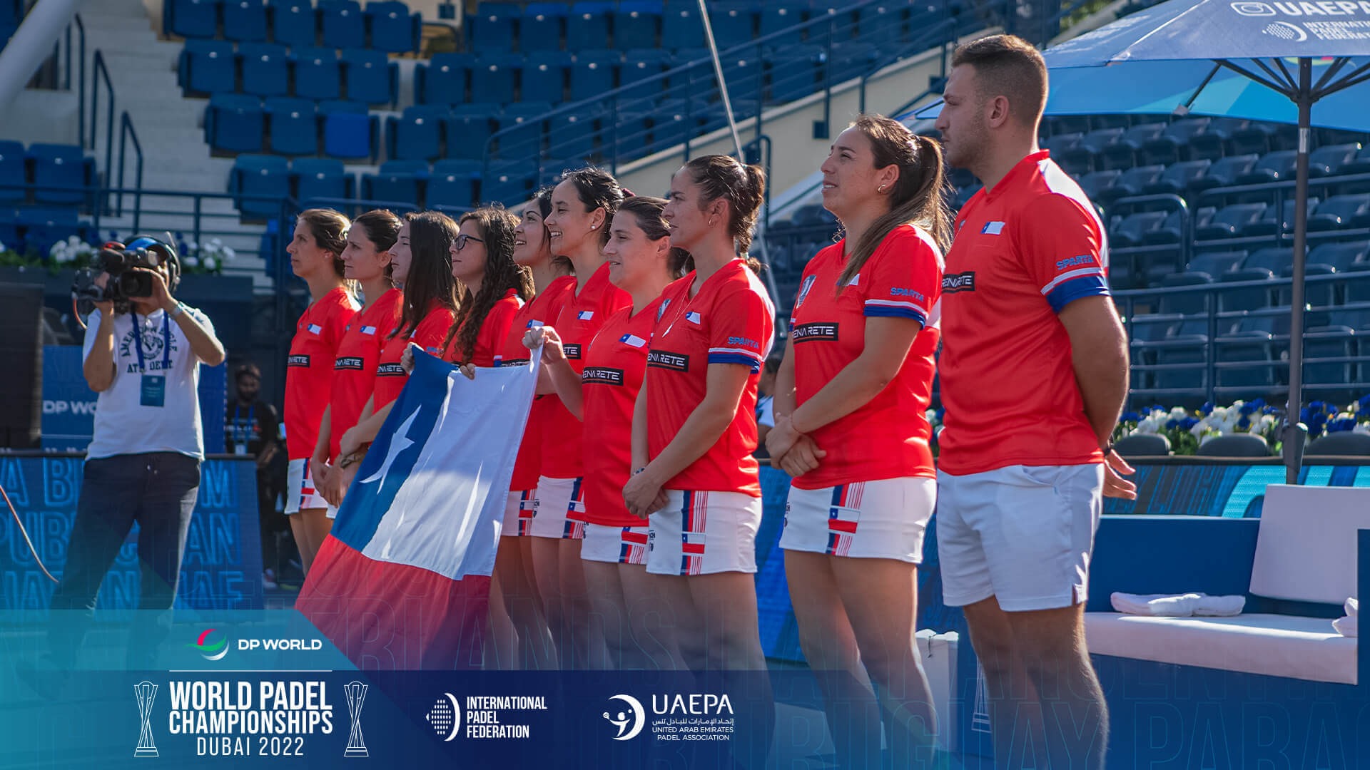 Equipo Chile cuartos de final Mundial Dubai 2022 