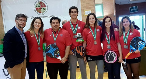 Gran pádel en el Campeonato de Andalucía de Universidades