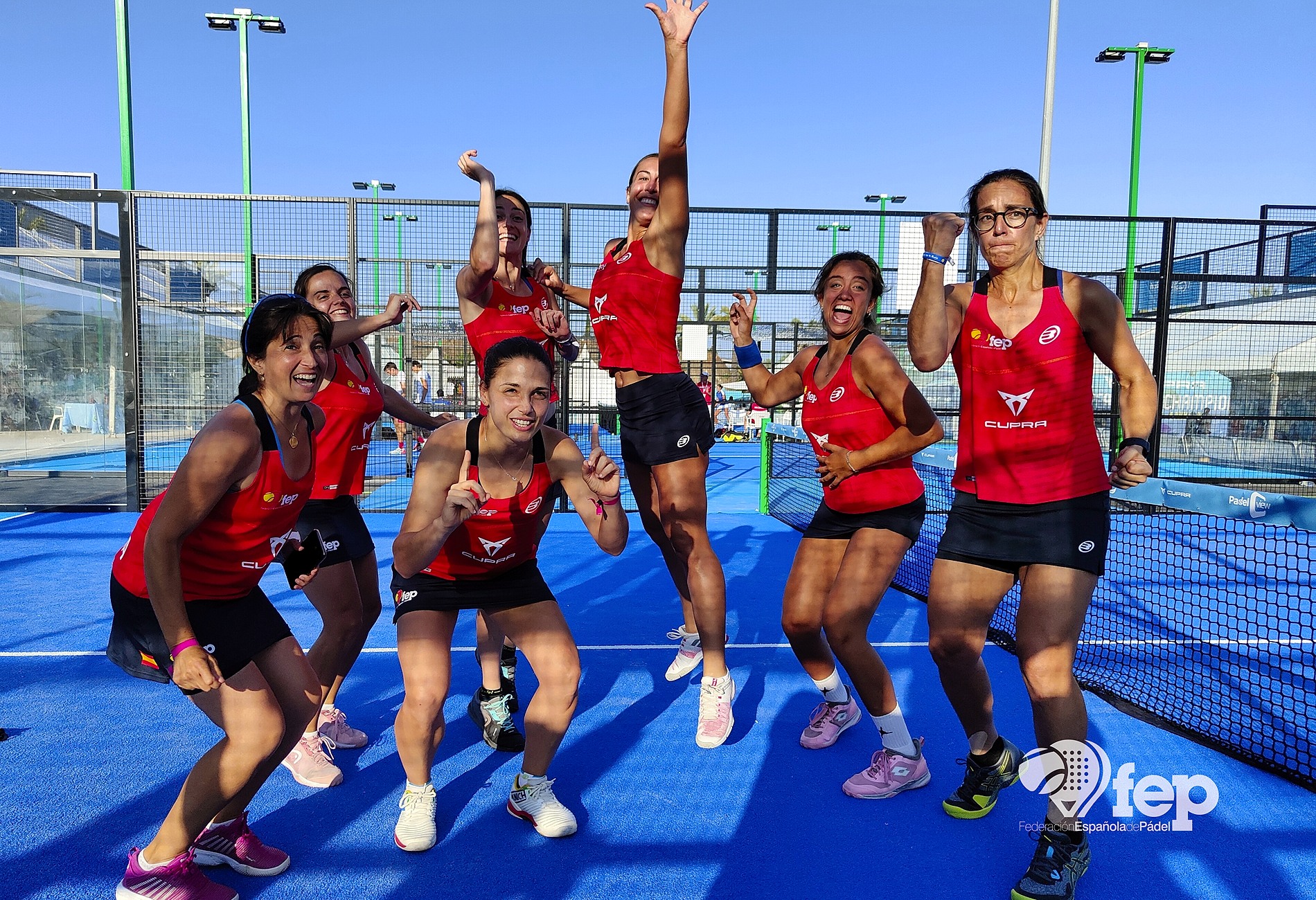 Equipo español femenino cuartos de final Europeo