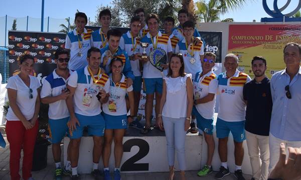 Equipo valencia Cto España menores FEP 2017