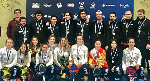 España, bicampeona de Europa en Lisboa