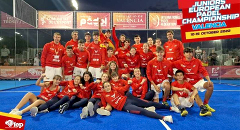 ¡Doblete continental! España se proclama campeona de Europa de Menores en las dos categorías