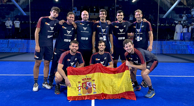 España chicos semifinales Mundial Dubai 2022