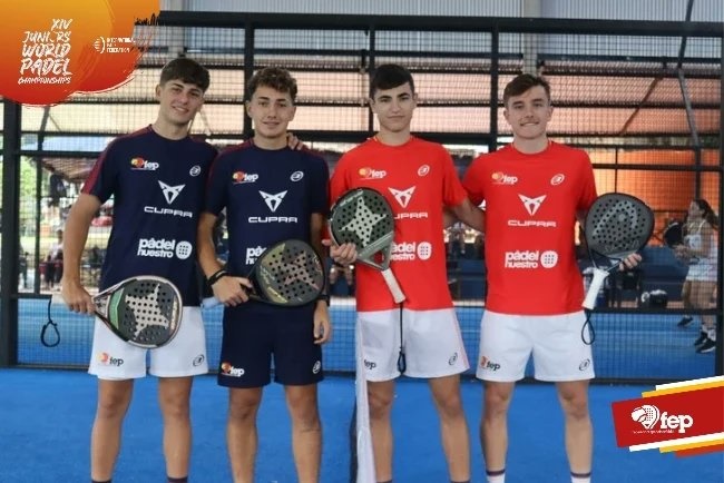 España final mundial open parejas chicos 2023